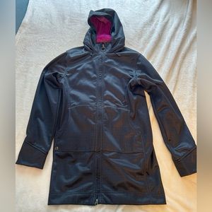 Dark blue Outdoor Research Serena fleece lined jacket. Sz M